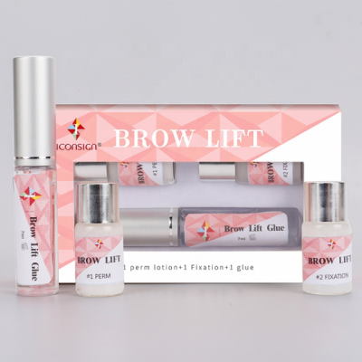 Newest Wholesale Eye Brow Perm Kit Private Label Brow Lift Kit Serum Easy Perm With Tools Lotion