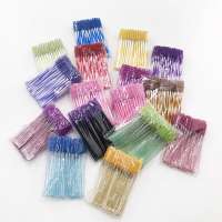 Wholesale colorful eyelash brushes good quality soft wool